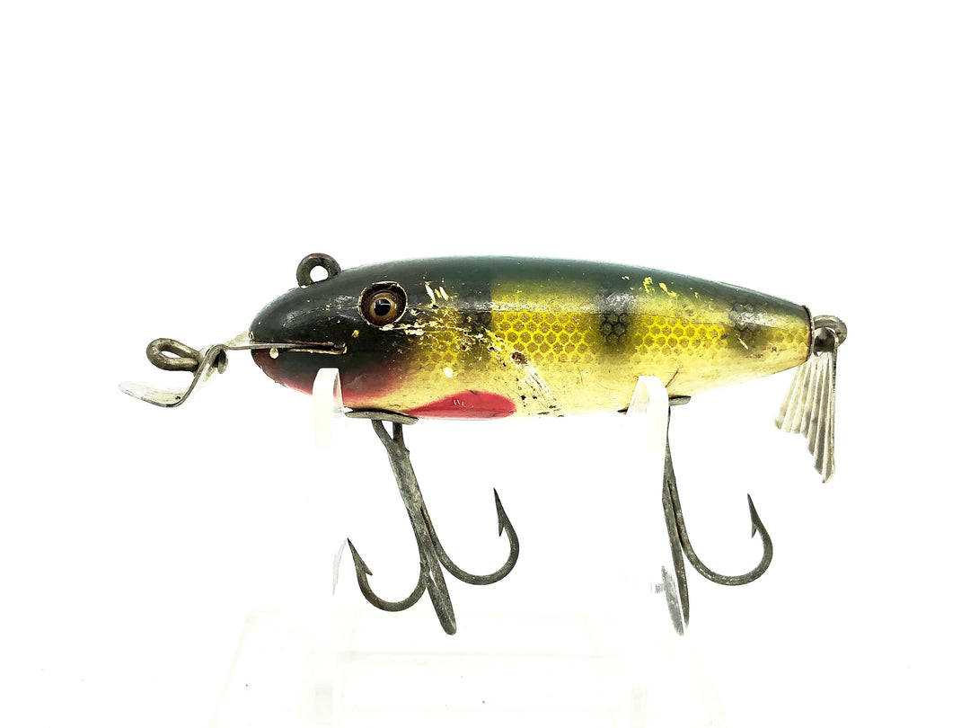 Creek Chub 800 Deluxe Wagtail Chub, #01 Perch Scale Color