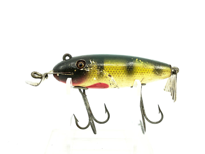 Creek Chub 800 Deluxe Wagtail Chub, #01 Perch Scale Color