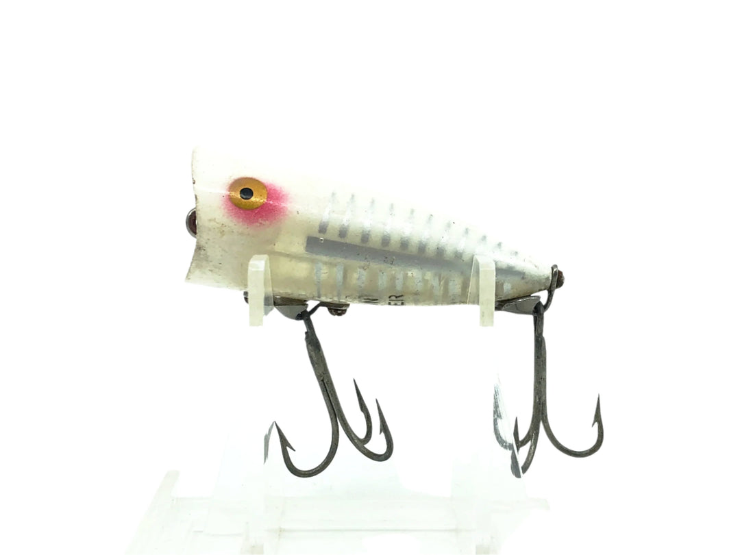 Heddon Chugger Spook Jr. 9520, XRW White Shore Minnow Color