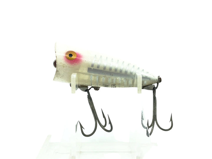 Heddon Chugger Spook Jr. 9520, XRW White Shore Minnow Color