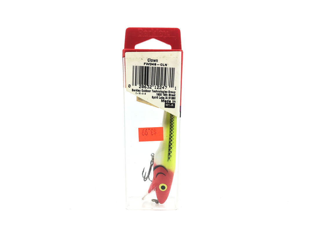 Berkley Frenzy Minnow, Clown Color New w/Box