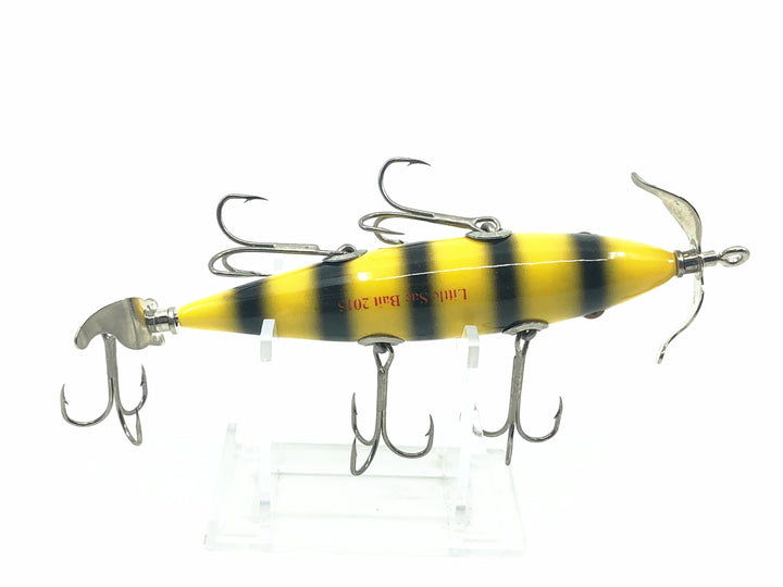 Little Sac Bait Company Meramec Minnow Bumblebee Color Wooden Box