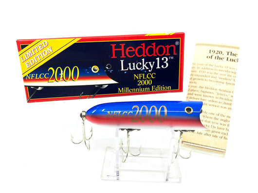 Heddon NFLCC 2000 Lucky 13 New in Box Millennium Edition Numbered!