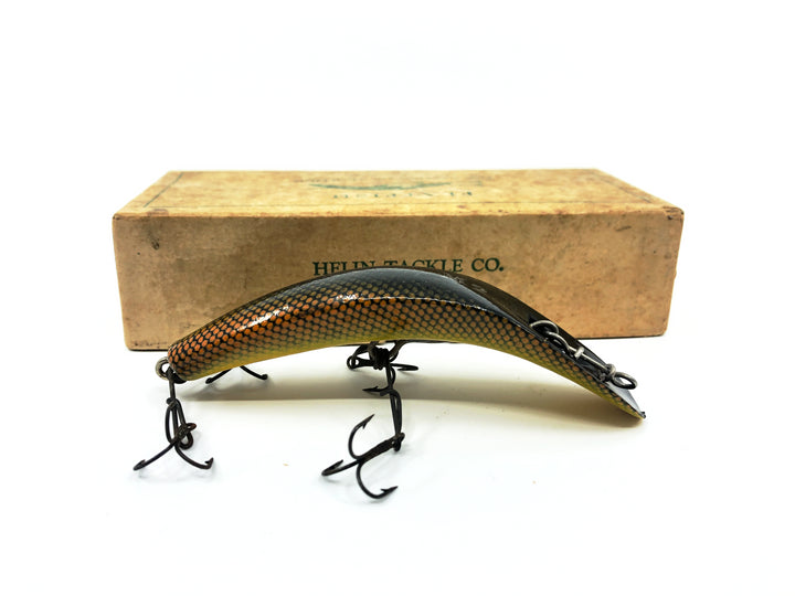 Vintage Helin Flatfish M2, SC Scale Finish Color with Box - 1948