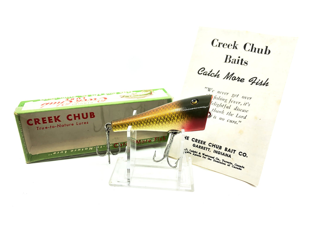 Creek Chub 3200 Plunker, Golden Shiner Color 3204