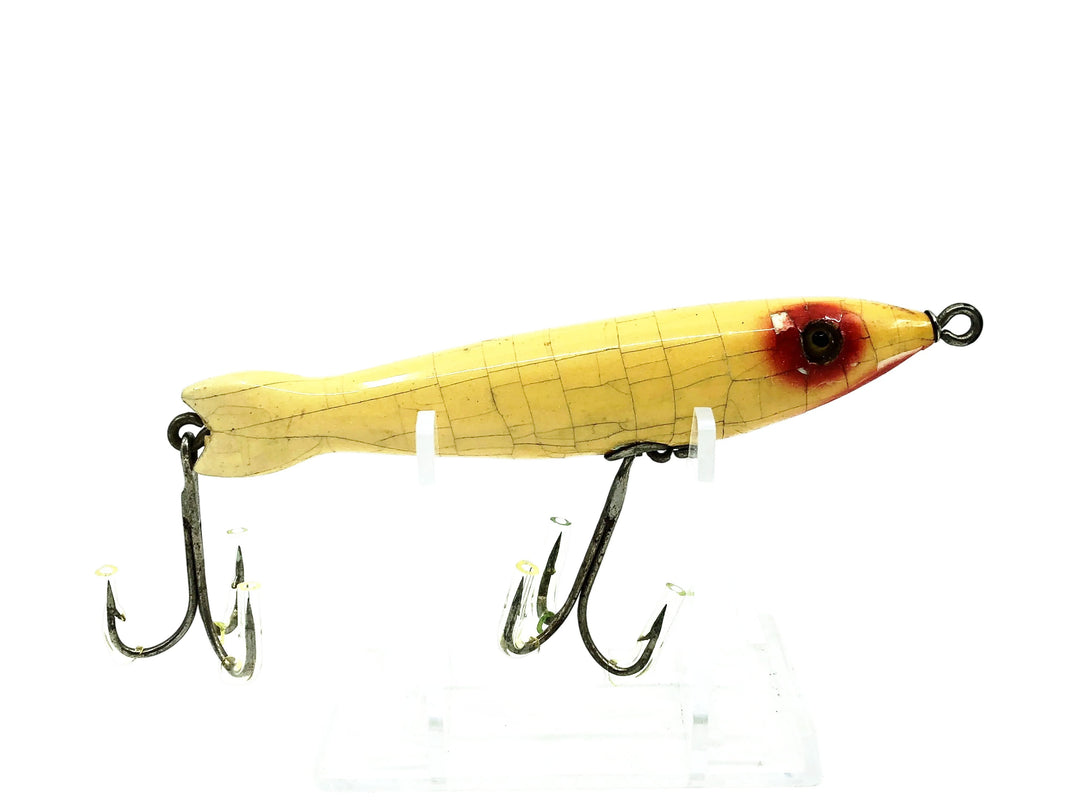 Heddon #800 Saltwater Special (Big Mary), White/Red Eye Color