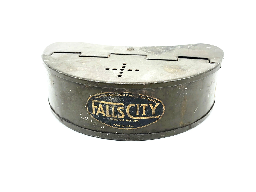Falls City Metal Belt Bait Box