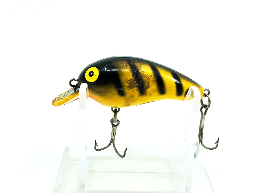 Unknown Big-O Type Lure, Yellow/Black Ribs Color
