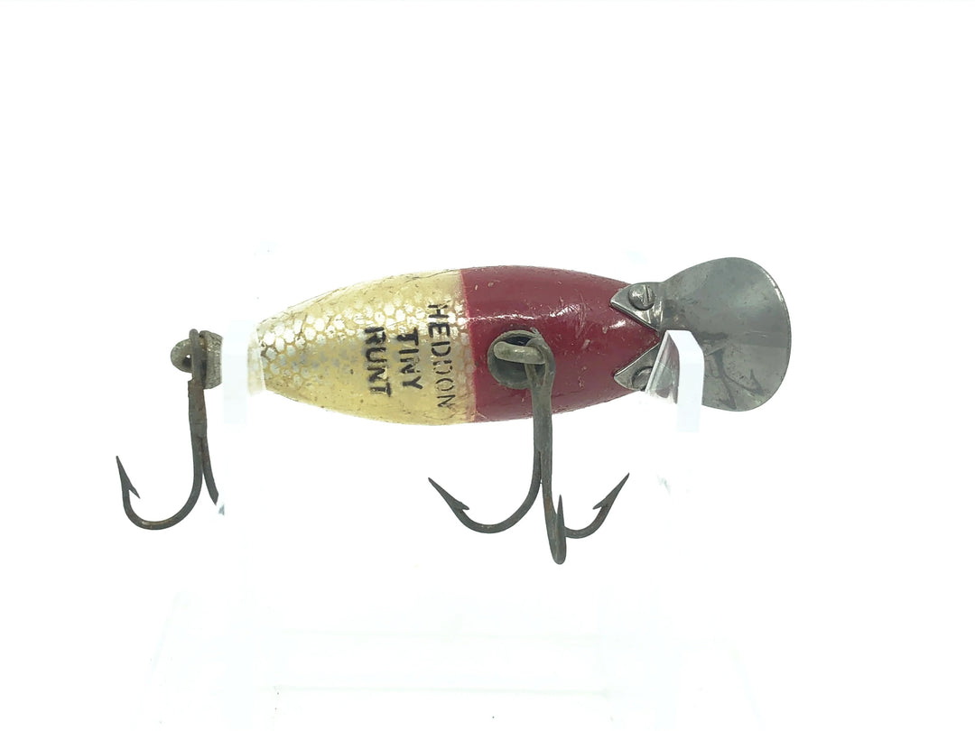 Heddon Tiny River Runt 350, RH Red Head/White Body Color