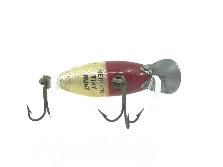 Heddon Tiny River Runt 350, RH Red Head/White Body Color