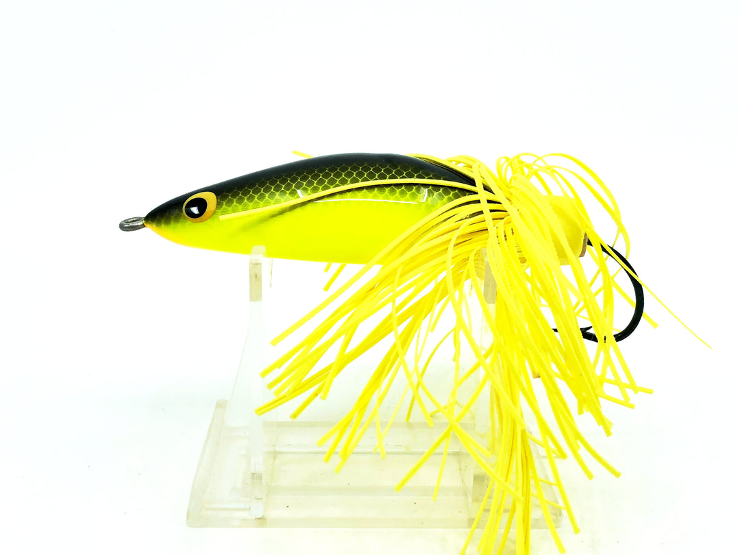 Bagley's Grass Rat, #09 Black on Chartreuse Color