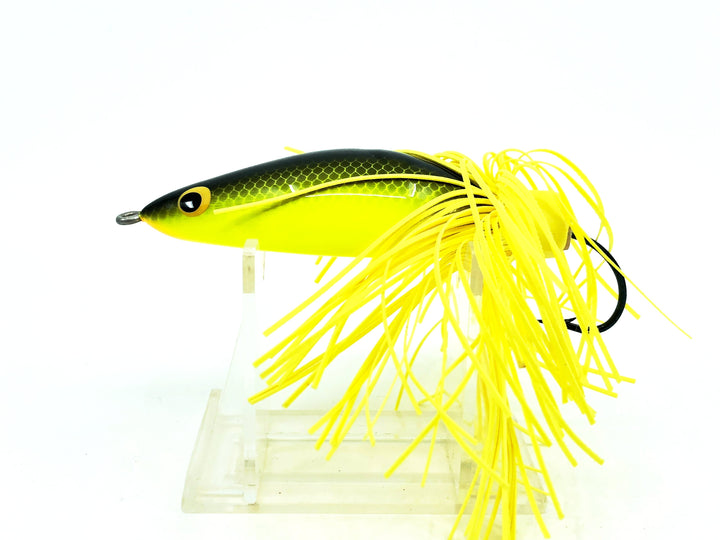 Bagley's Grass Rat, #09 Black on Chartreuse Color