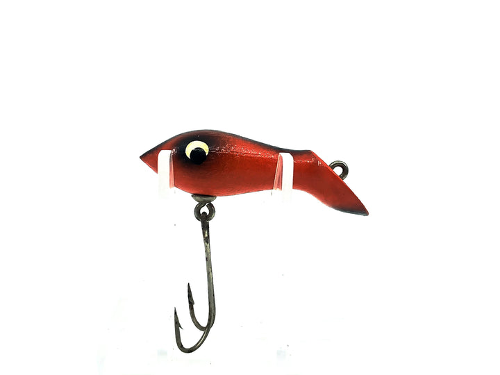 Eppinger Dardevle Osprey Wobbler Flyrod Lure, Orange/Black Back Color