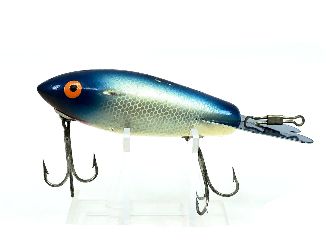 Bomber Wooden 600 Series, #73 Blue Mullet Color