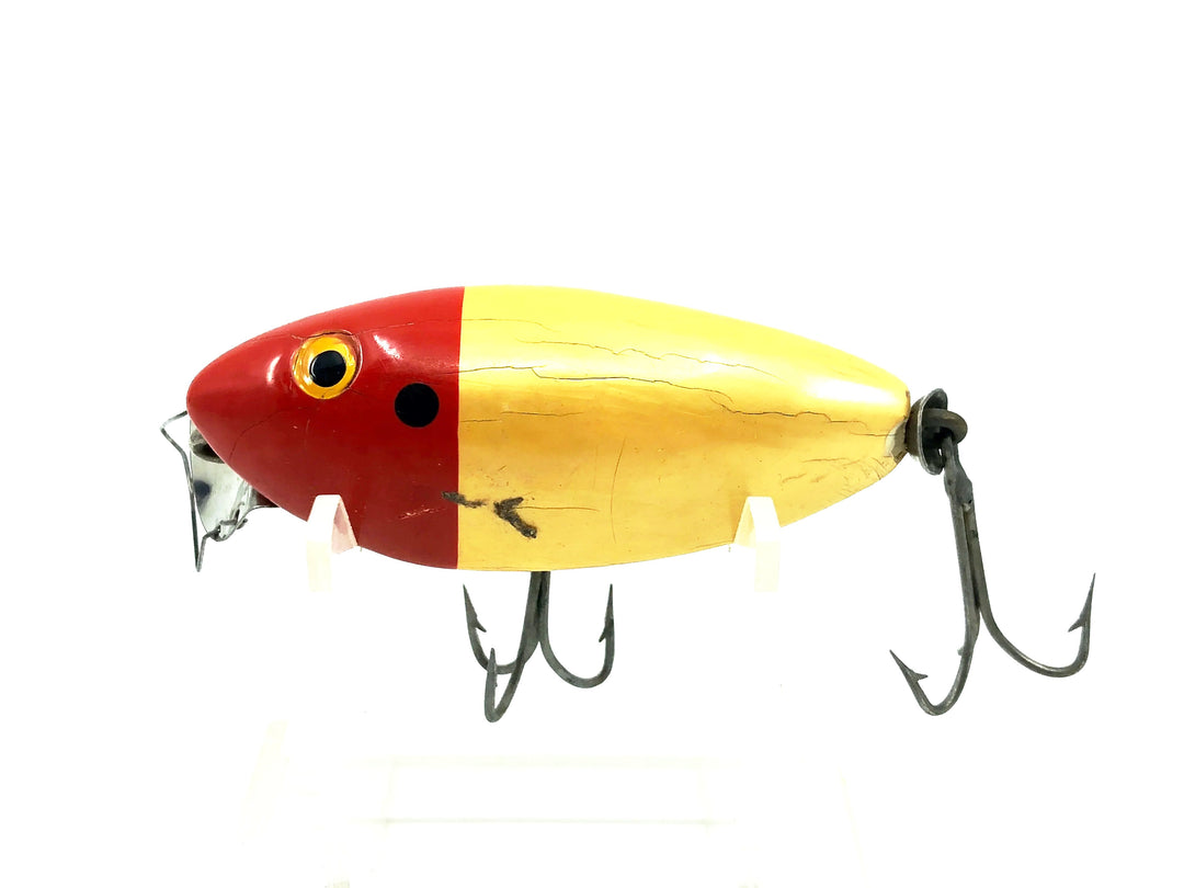 True Temper Crippled Shad, Red Head/White Color