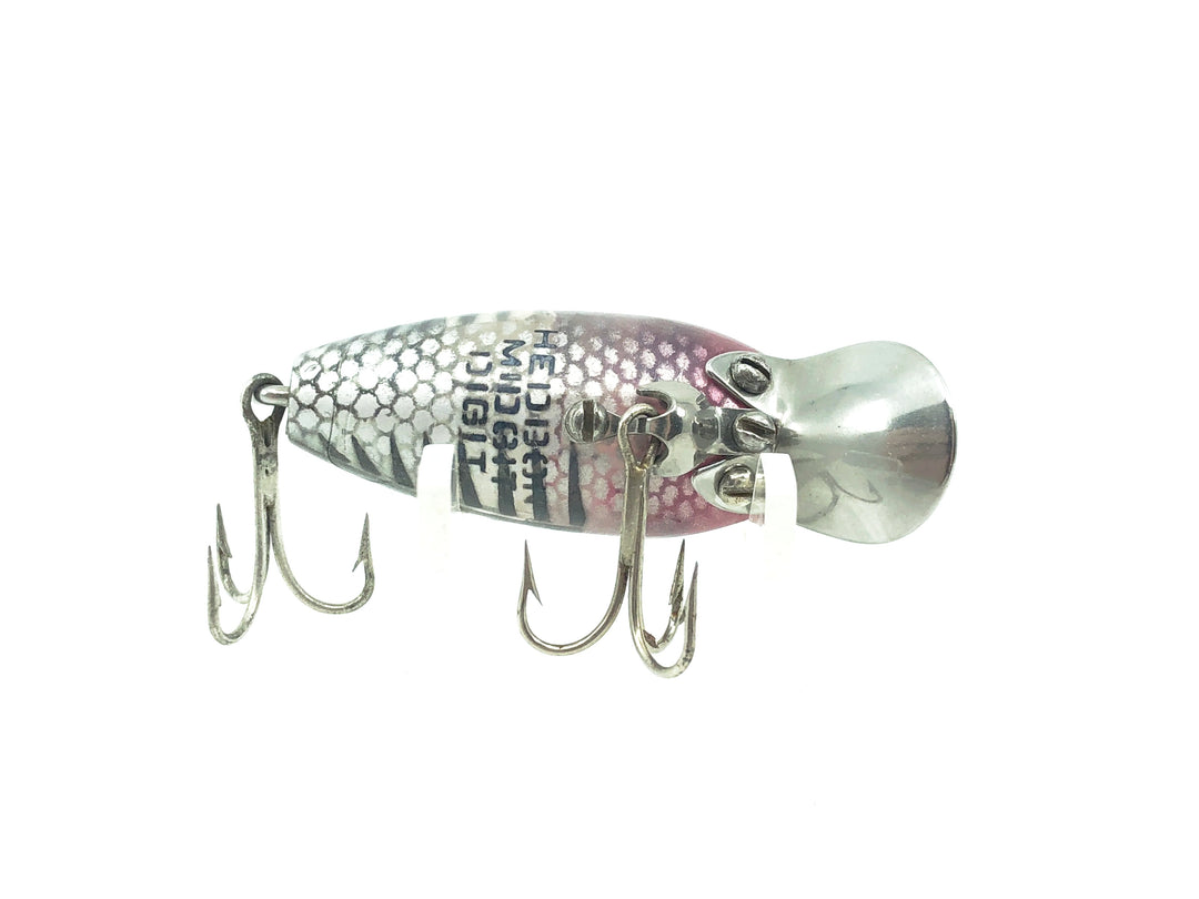 Heddon Midgit Digit River Runt Spook 9020, XRS Silver Shore Color