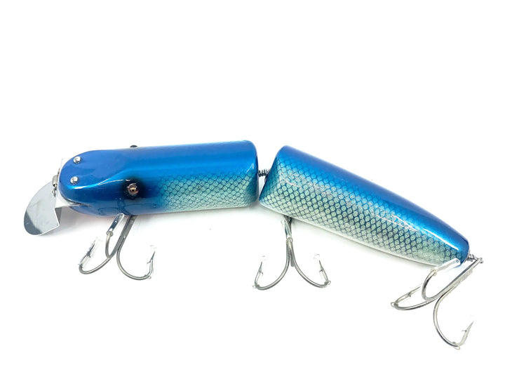 Musky Dan (XXX Lures) Monster Pikie 14", Blue Flash Color w/COA