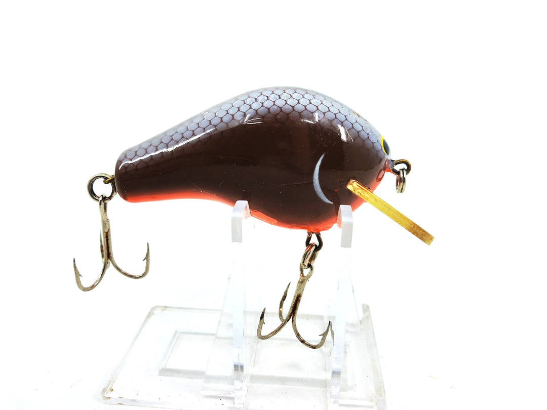 Bagley Balsa BB2, 0BR Black on Brown Color Vintage Bait