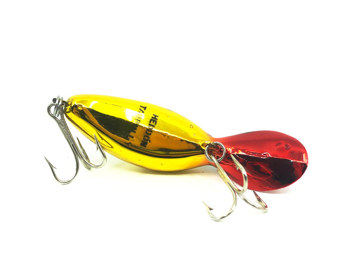 Heddon Tadpolly, NGBR Gold Black Back/Red Head Color