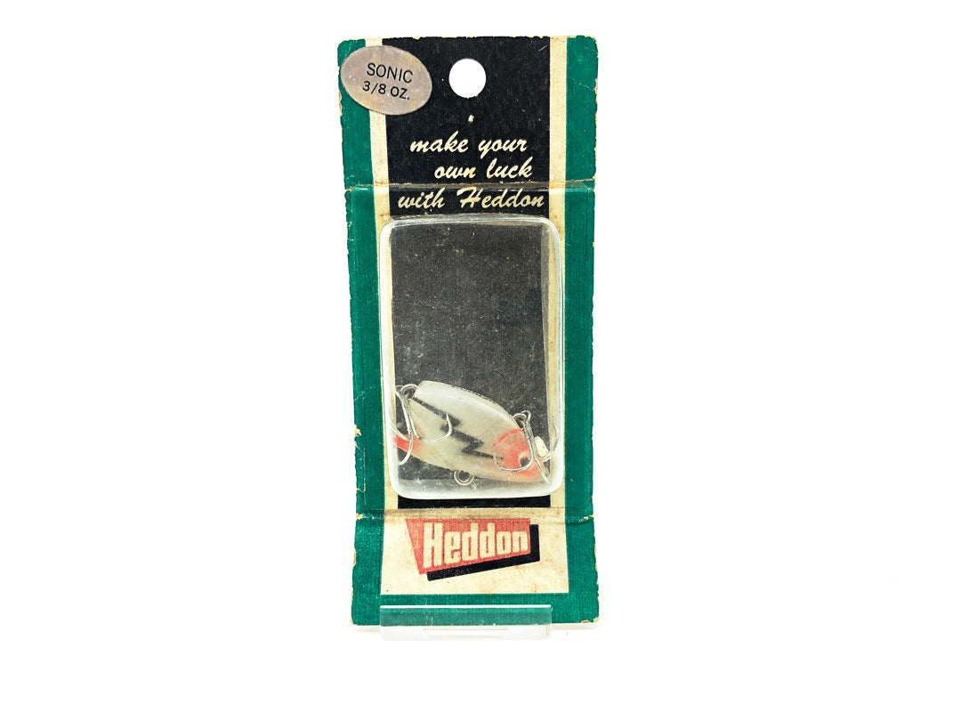 Heddon Sonic 385, SF Silver Flash Color on Card
