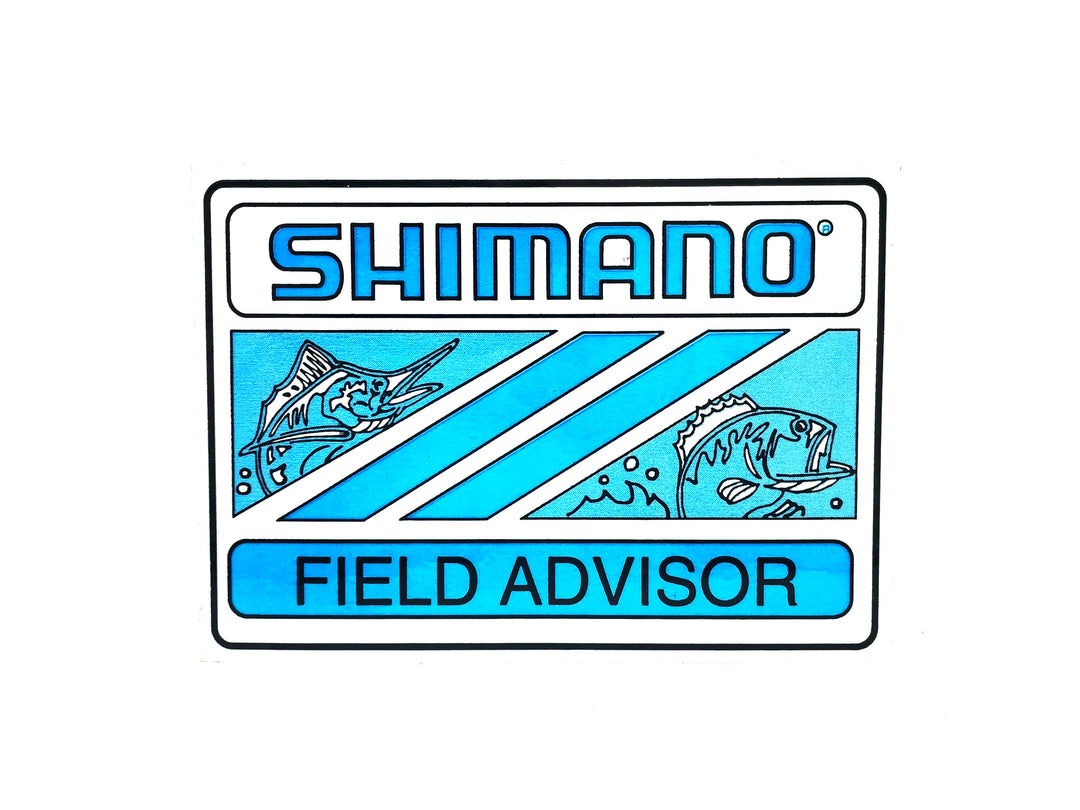 Shimano Field Advisor Vintage Sticker