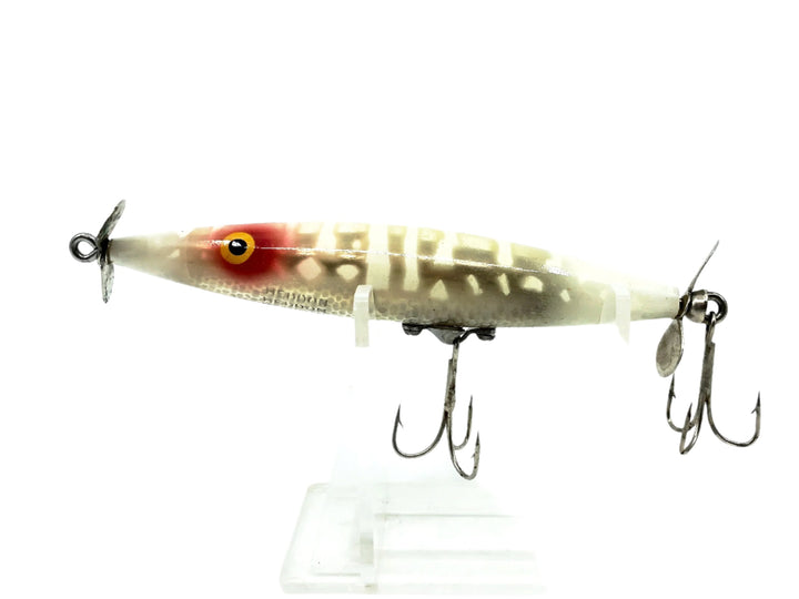 Heddon Dying Flutter, XRW White Shore Color