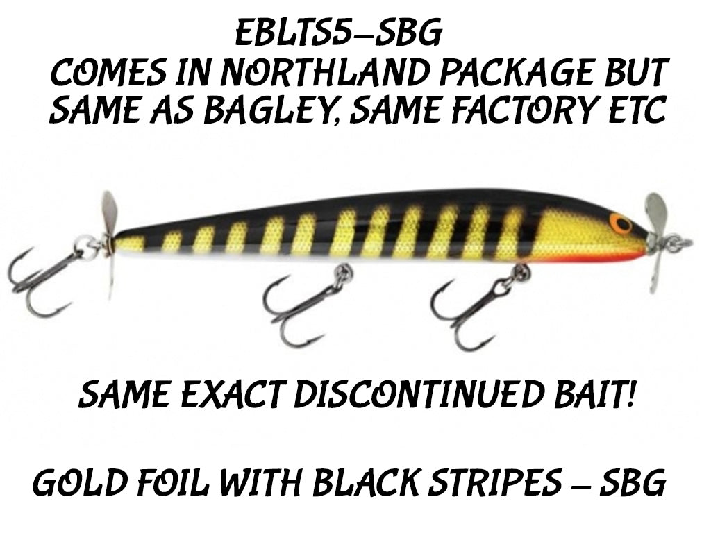 Bagley Bang O Lure Twin Spin 5 BLTS5 (Assorted Colors) - Discontinued Line