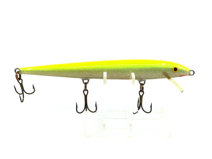 Rapala Original Floating F13, SFL Silver Fluorescent Chartreuse Color