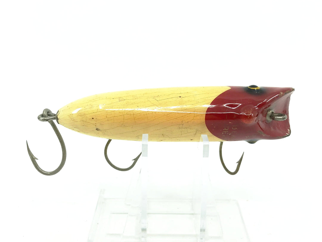 South Bend Single Hook Bass Oreno, Red White Color