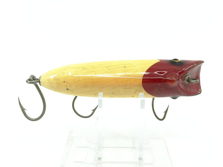 South Bend Single Hook Bass Oreno, Red White Color