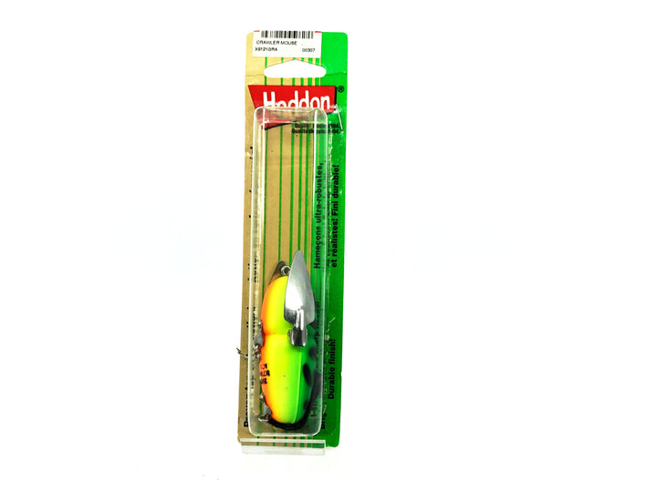 Heddon Crawler Mouse, GRA Green Crawdad Color on Card