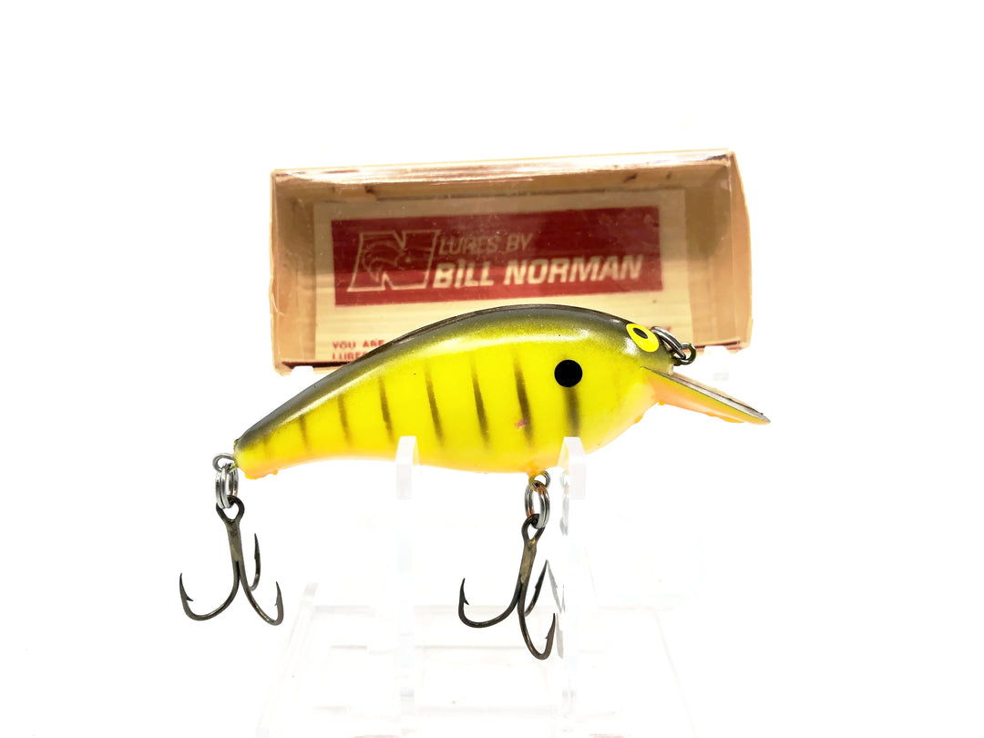 Bill Norman 1921 TS BO, Chartreuse/Tennessee Shad/Black & Orange Belly Color w/Box