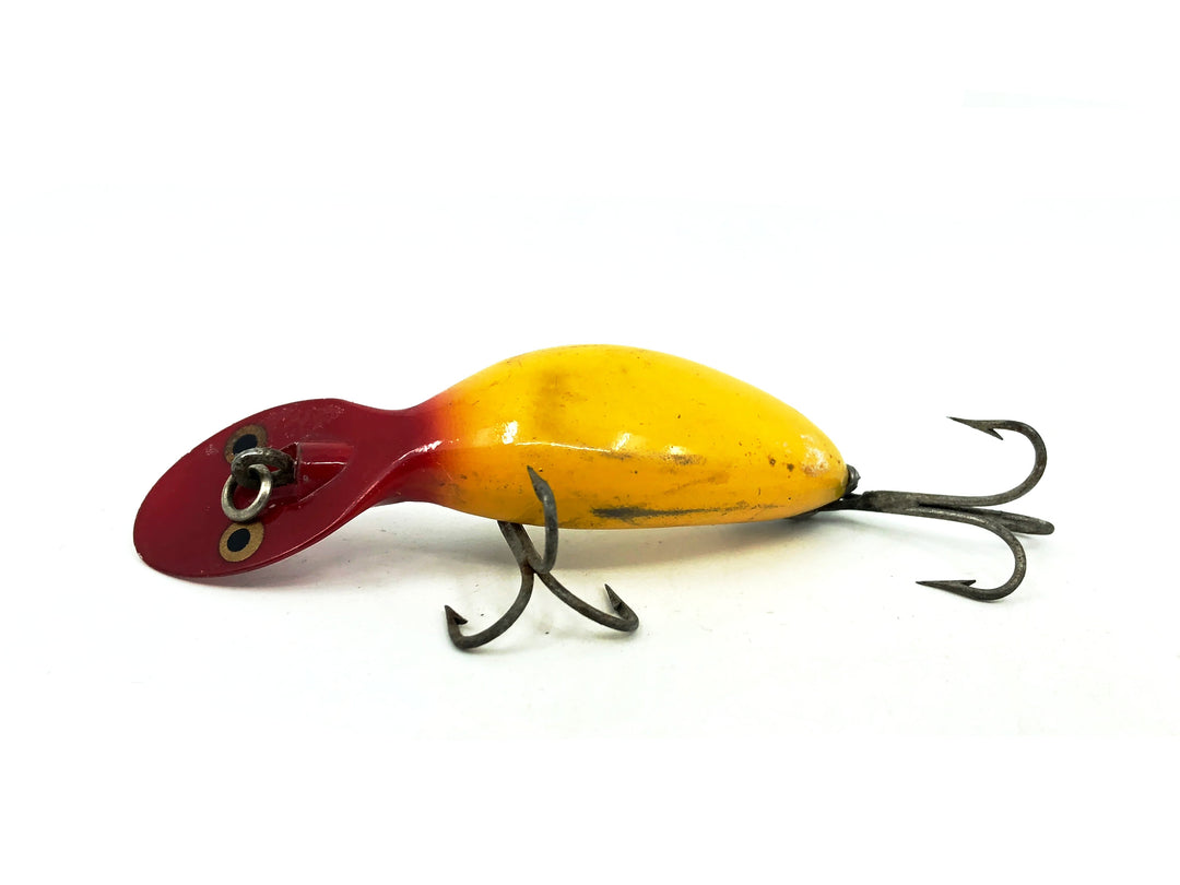 Heddon Tadpolly, YRH Yellow Red Head Color