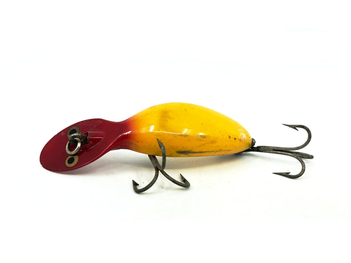 Heddon Tadpolly, YRH Yellow Red Head Color