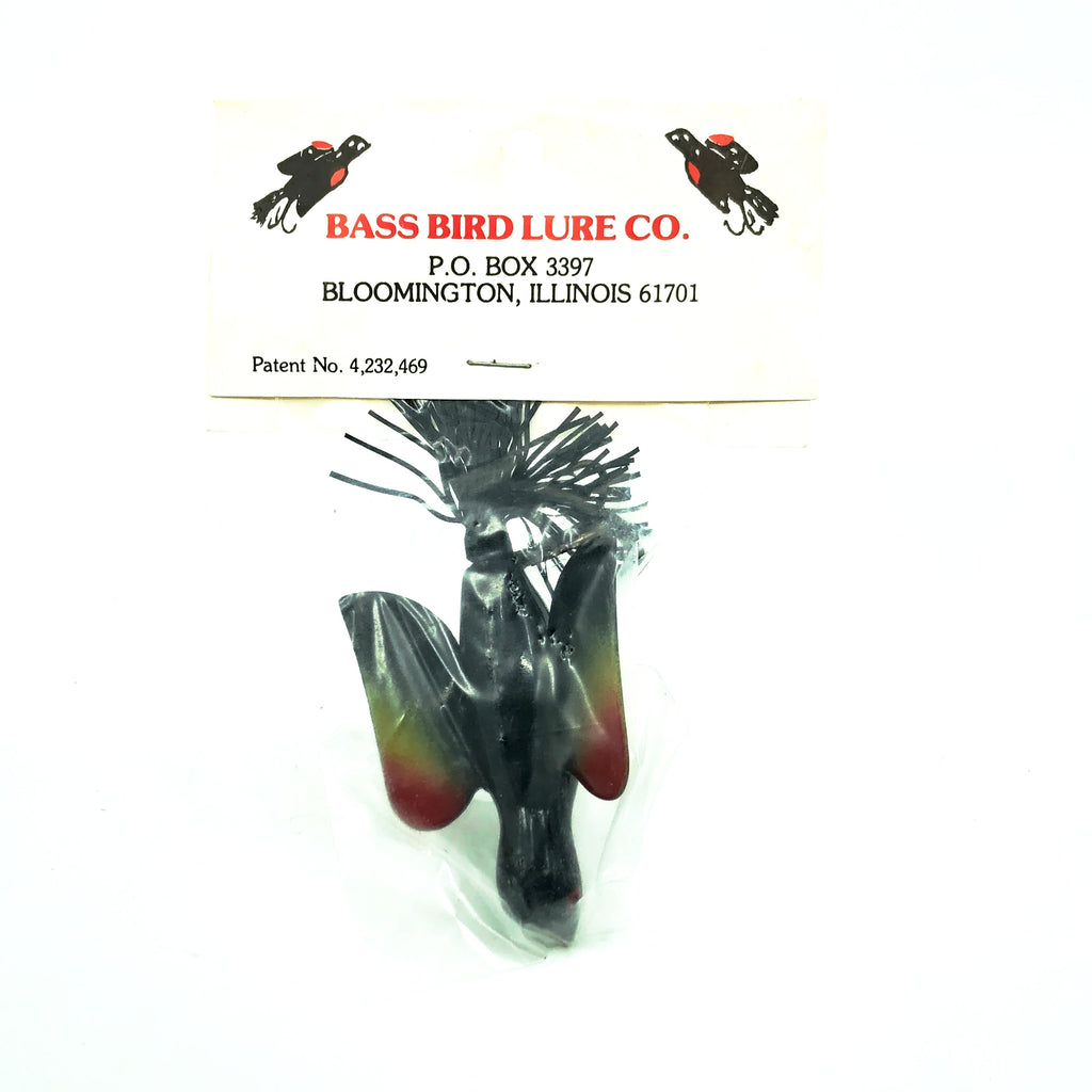 Bass Bird Lure Co. Bass Bird, Red Wing Black Bird Color on Card – My Bait  Shop, LLC