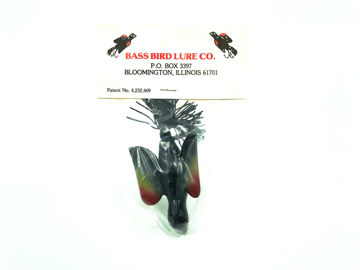 Bass Bird Lure Co. Bass Bird, Red Wing Black Bird Color on Card