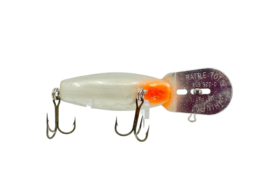 Storm Thin Fin Rattle Tot RH125, #125 Metallic Blue/Fluorescent Red Specks Color