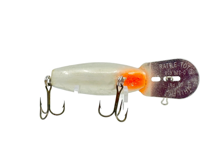 Storm Thin Fin Rattle Tot RH125, #125 Metallic Blue/Fluorescent Red Specks Color