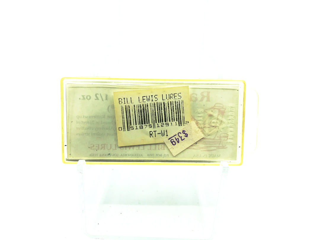 Bill Lewis Rat-L-Trap, W1 Chrome/Blue/Black Stripes Color w/Box