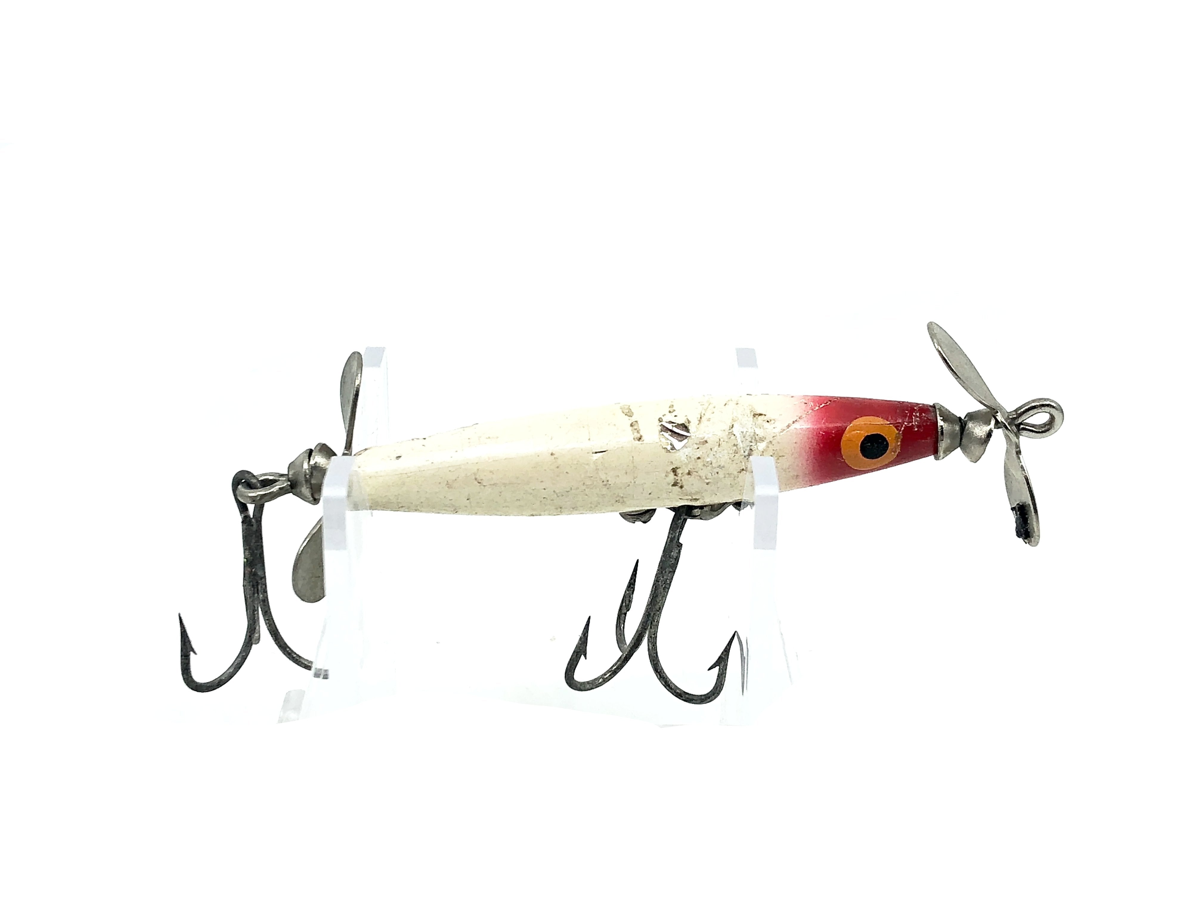 Leurre De Pêche Ancien Bomber SpinStick - 4 1/2" Avec Boîte D'Origine (Vintage)