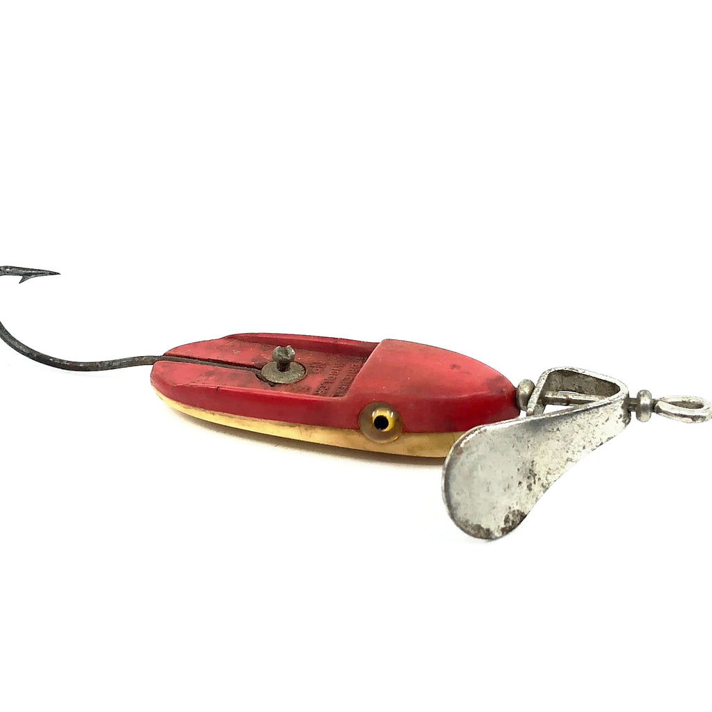 Al Foss / True Temper Oriental Wiggler No.3, Red/White Color – My Bait Shop, LLC