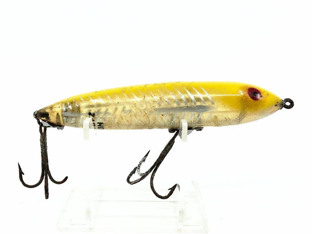 Heddon Original Zara Spook, XRY Yellow Shore Color-Nose Line Tie-Early