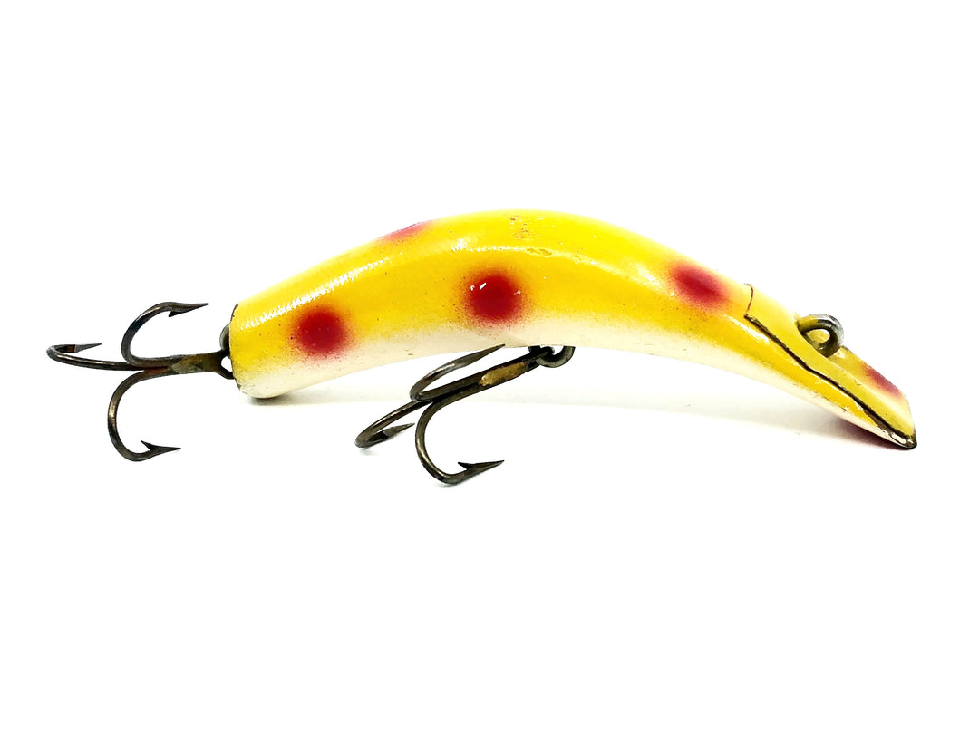 Kautzky Wooden Lazy Ike 3, YS Yellow Spots Color