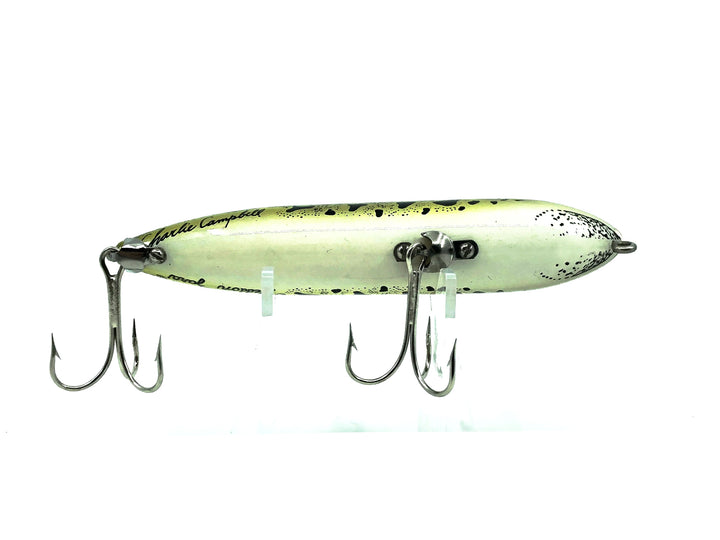 Heddon Zara Spook, NF Charlie Campbell Natural Leopard Frog Color