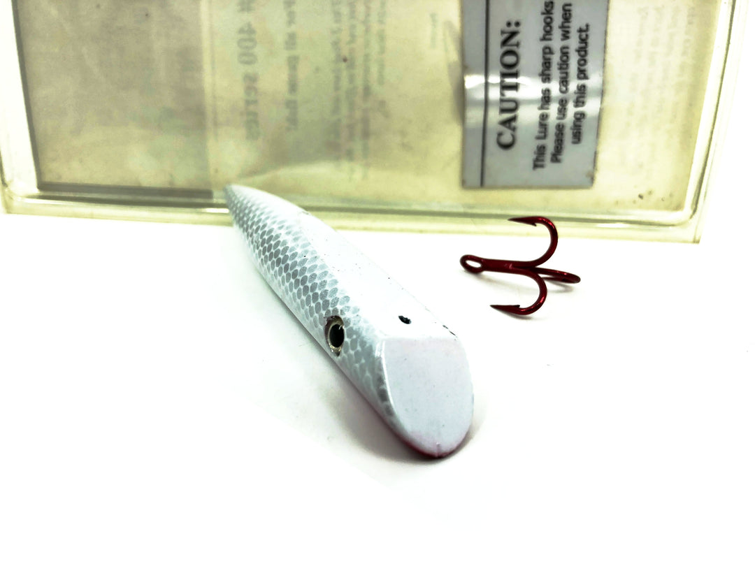 Z Plug Bass Bait #400 Series, Silver Shiner Color with Card