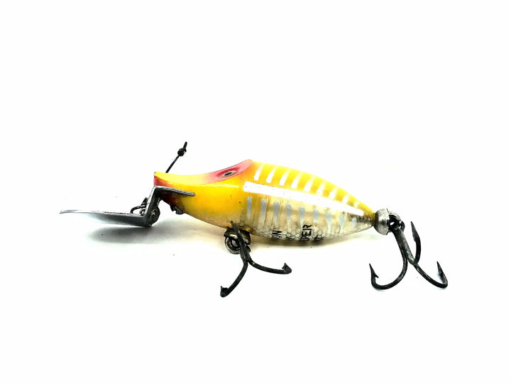 Heddon Tiny Go Deeper River Runt D350, Yellow Shore Color
