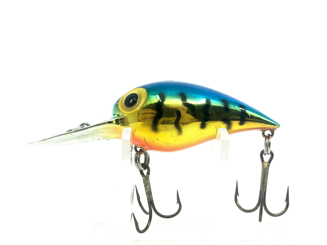 Storm Wiggle Wart V162 Metallic Blue Back/Gold Tiger/OB Color