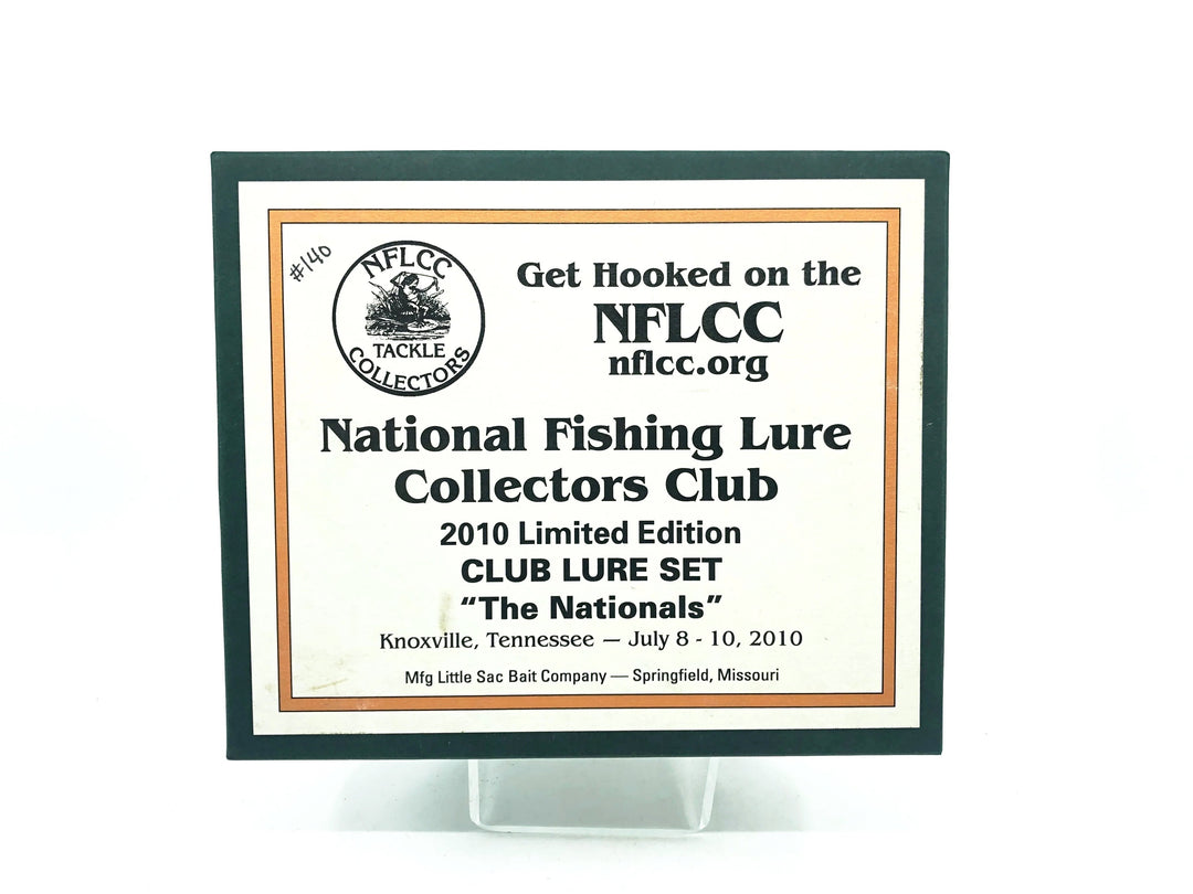 Little Sac Bait Company NFLCC Collectors Club 2010 Limited Edition Club Lure Set #140 of 200