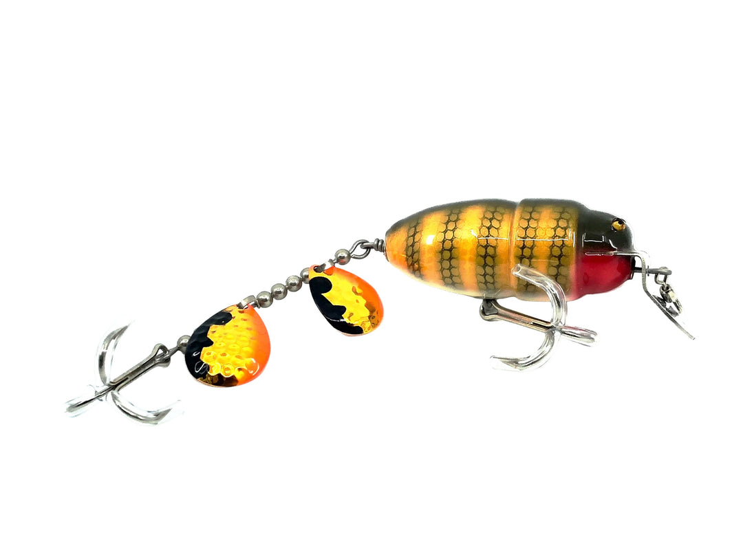 Musky Dan (XXX Lures) Husky Beetle, Perch Color
