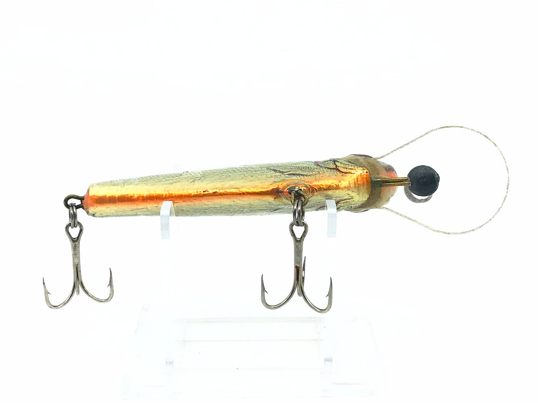 Bagley Small 4DSF3 Small Fry Shad, BG Black on Gold Foil Color